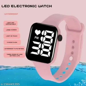 MM Enterprises Pink Smart Watch fitness tracker watch with Smart Feature Touch watch for men women
