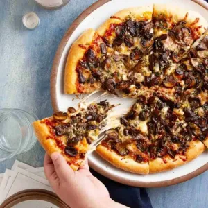 MASHROOM GARLIC PIZZA | ASWBD