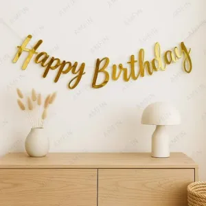 HAPPY BIRTHDAY GLOSSY BANNER | MSWD
