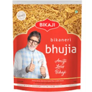 Bikaji Bhujia "1 kg" Mrp Rs. 300/- (Set of 10 Packets) (1 Kg at Rs. 202/-)