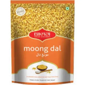 Bikaji Moong dal in "400gm" with Mrp Rs.115/- (Set of 10) ( Rs. 86.5/Pc)
