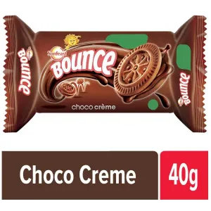 Sunfeast Bounce Choco Creme in "39gm" with Mrp Rs.5/- (Set of 12)