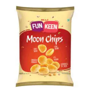 Bikaji Moon Chips with Mrp Rs.10/- (Set of 10 Pkts)