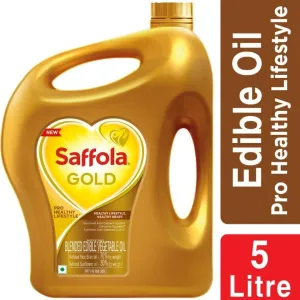 Saffola Gold Pro Healthy Lifestyle Blended Oil Can