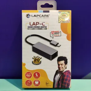 Lapcare Type C USB Gigabit Ethernet