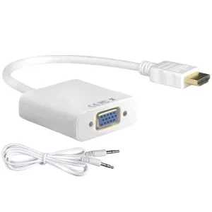 Hdmi to VGA Converter with Audio Jack