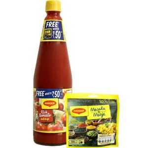 Maggi tomato ketchup + Free Magic Masala