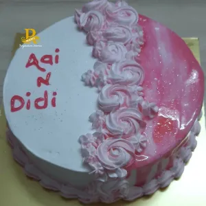 Strawberry flavor cake