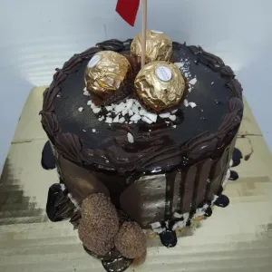Ferrero rocher cake