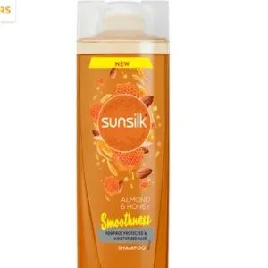 SUNSILK ALMOND & HONEY SMOOTHNESS SHAMPOO  