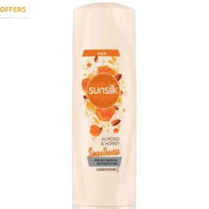 SUNSILK ALMOND & HONEY SMOTHNESS CONDITIONER