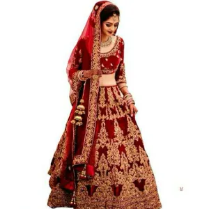Ensemble Taffeta Silk Women Lehenga