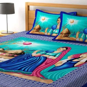  Attractive Printed Bedsheet