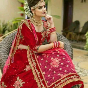 Self Design Lehenga Choli