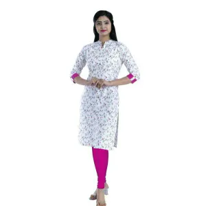 Women's Printed Cotton Kurtis