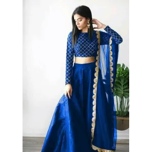 Fashionable Silk Lehenga