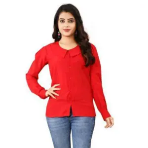 Fashionable Cotton Silk Shirt