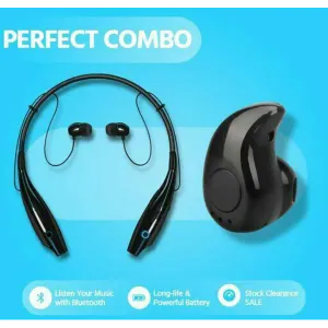 Bluetooth Earphone Bluetooth Headphones & Earphone Combo