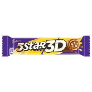 Cadbury 5 Star 3D Chocolate Bar 42g
