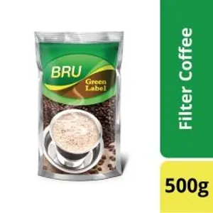 BRU Green Label Filter Coffee Powder 500 g