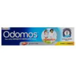  Odomos Non-sticky Mosquito Repellent Cream with Vitamin E + Almond Oil 100 g