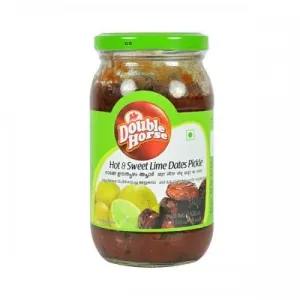 Double Horse Hot&Sweet Limedates Pickle 400gm