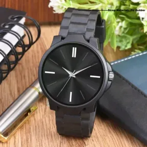 New styles LR 05 Black PU Start Watch for man