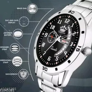 Limestone Latest Men Black Watch 