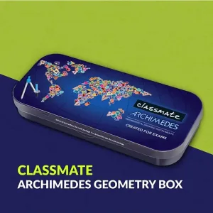 Classmate aa geometry box (blue)