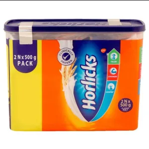 Horlicks classic Malt 2×500g Container