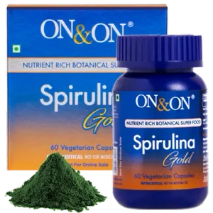 On & On Spirulina Gold Capsule 60Pcs