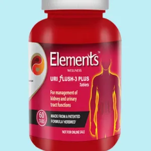Elements Uri Flush-3 Tablet 60pcs