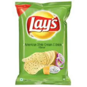 Lay's American Style Cream & Onion Potato Chips - 115 gms