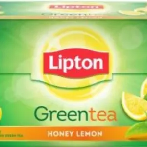 Lipton Honey, Lemon Green Tea Bags Box (25 Bags)