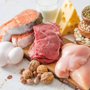 Egg,Meat and Fish