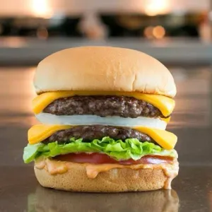 Jumbo Cheese Burger 