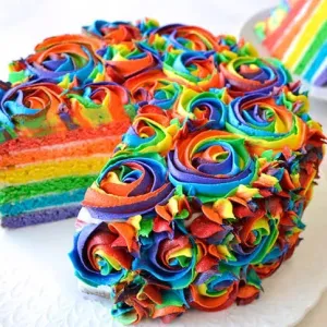 Rainbow cake