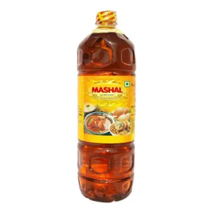 Mashal Kachi Ghani Mustard Oil , 1 Lt