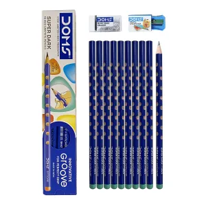 DOMS Groove Pencil (Blue)