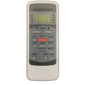 Air Conditioner Remote Compatible with Blue Star/Onida/Voltas/Godrej Split/Window AC Remote Control