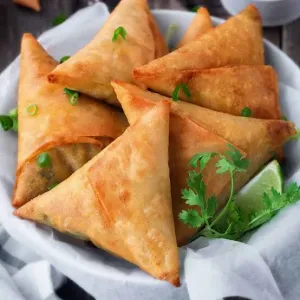  Mutton keema Samosa 