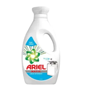 Ariel Matic Liquid Detergent, Top Load, 1 Litre