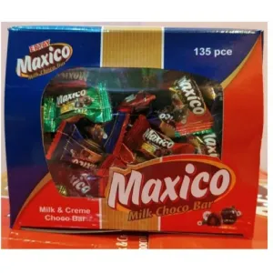 Maxico Milk Choco Bar MRP 1/-(Pcs 135)