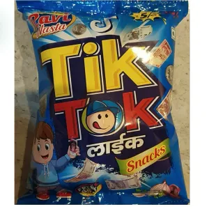 Tik Tok Snacks MRP 5/- (Pcs 12)