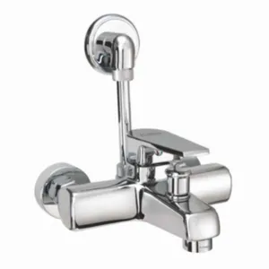 ARA3101L Aura  single lever wall mixer "l" bend