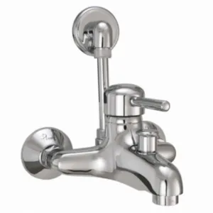 AZT-3121L Aztec single lever wall mixer with 'l' bend