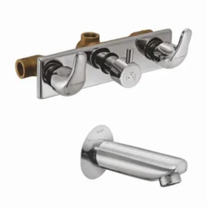 KNA-510CB Korina pro concealed wall mixer with spout