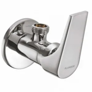 angle cock with wall flange pm-2105