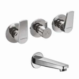 concealed wall mixer, one piece composite body with wall spout PM-510CB
