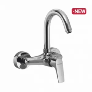 single lever sink mixer with swivel spout,top outlet, wall mounted PM-3106